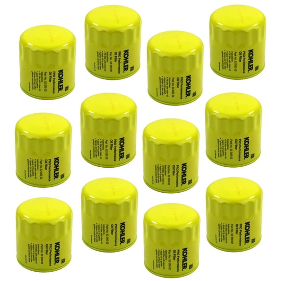 OEM (12 Pack) Pro Performance Anti-drain Oil Filter for Kohler 52 050 02-S, 5205002S