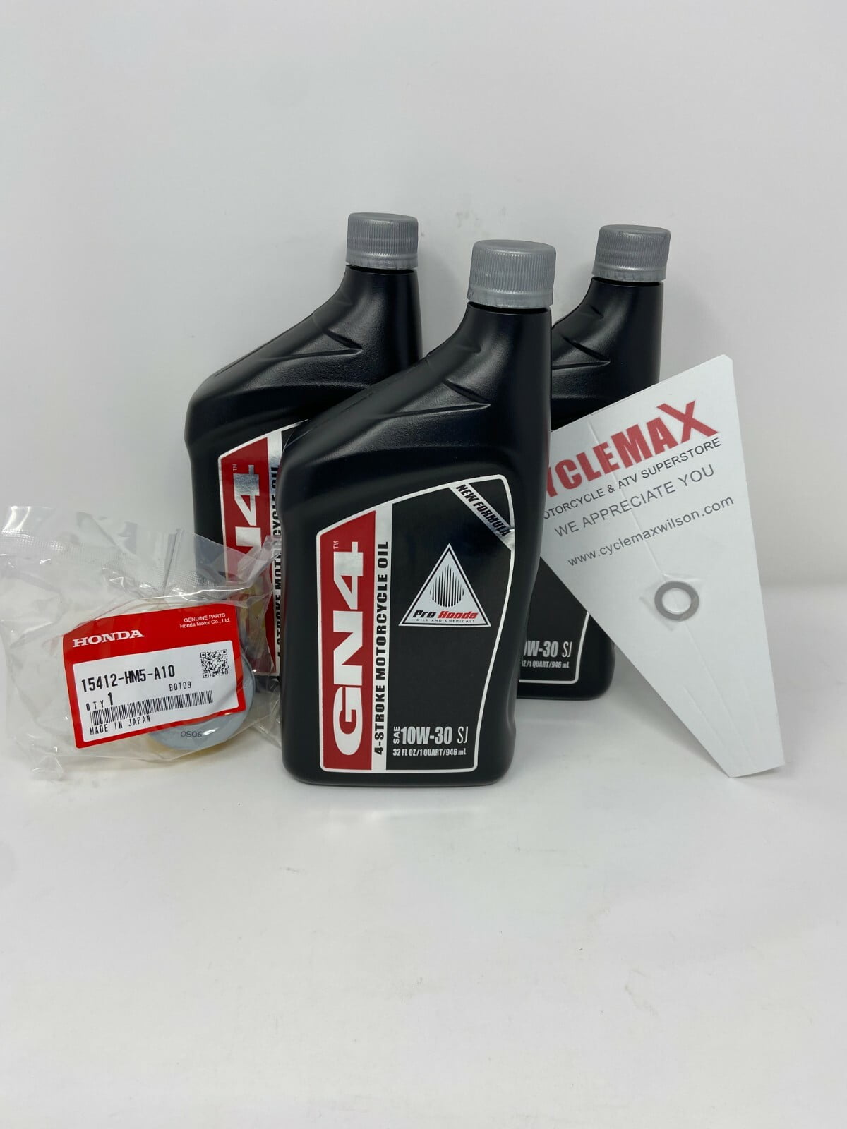 OEM 1998-2000 Honda Fourtrax 300 TRX300 FW/TRX300 4x4 Oil Change Kit