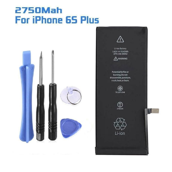 OEM 2750mAh Replacement Internal Li-ion Battery Cell For Apple iPhone 6S Plus + Tool Kit