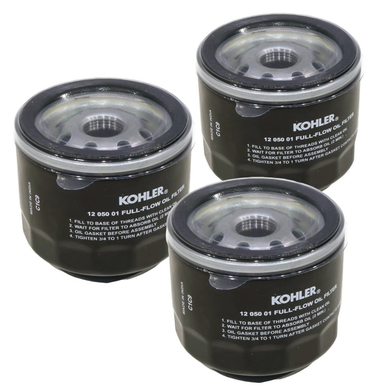 OEM (3-Pack) Kohler OIL FILTER for Bad Boy 063-5400-00