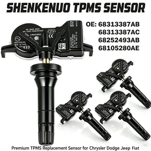 OEM(4) 6831-3387-AB TPMS For 2016-2021 Jeep Grand Cherokee 2016-2019 Dodge Durango