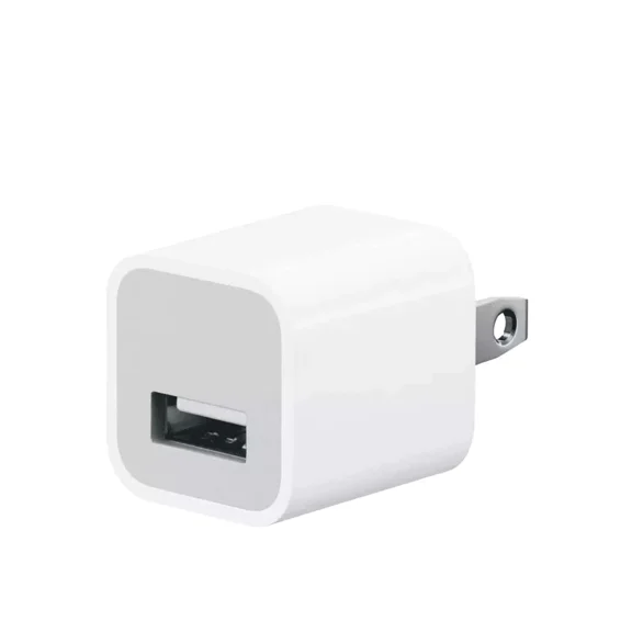 OEM 5W USB-A Power Charging Wall Adapter - IPhone/IPad/Watch/IPod (Retail Pack)