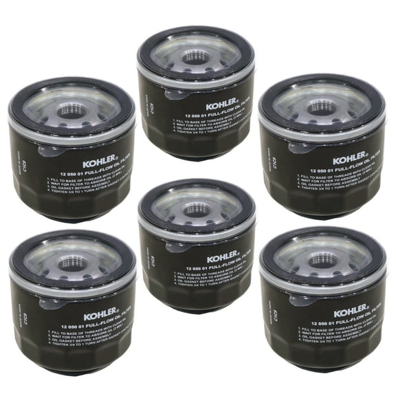 OEM (6-Pack) Kohler OIL FILTER for Bad Boy 063-5400-00, 063540000, Bobcat 842502