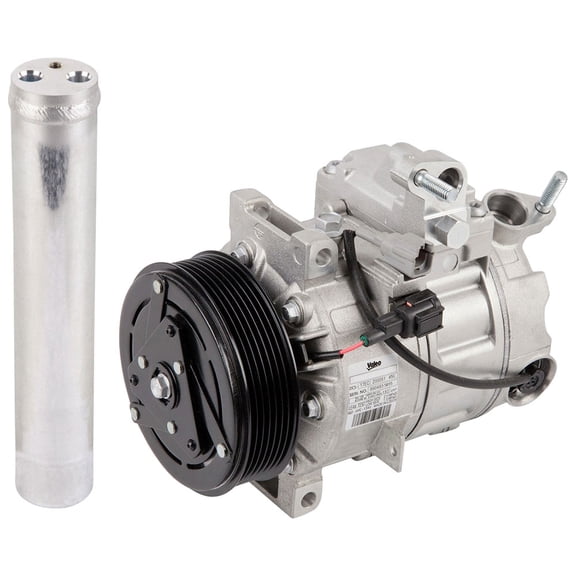 OEM AC Compressor & A/C Drier For Infiniti G35 G37 & M35 - BuyAutoParts
