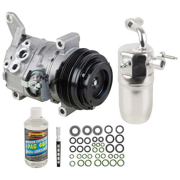 OEM AC Compressor & A/C Repair Kit For Chevy Tahoe Suburban Silverado Avalanche GMC Sierra Yukon Cadillac Escalade - BuyAutoParts