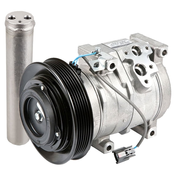 OEM AC Compressor w/ A/C Clutch & Drier For Honda Accord Coupe V6 & Acura TL - BuyAutoParts