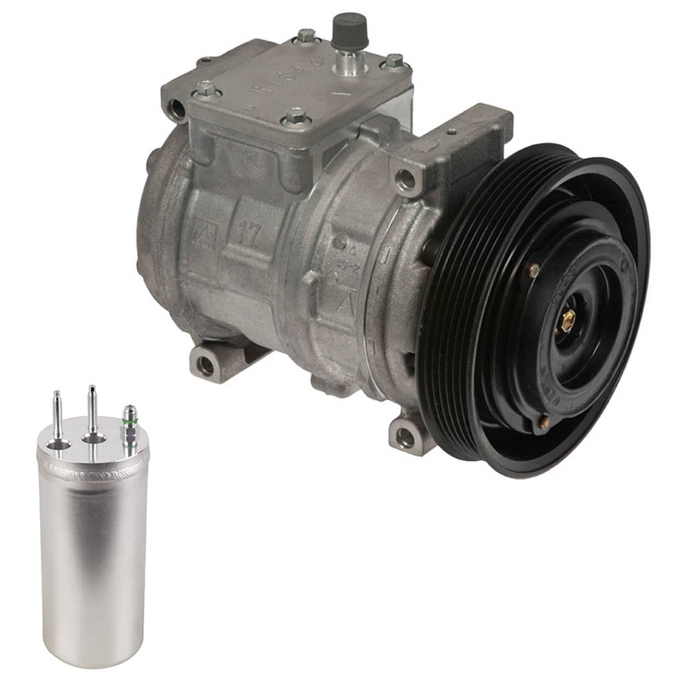 Oem Compressor OEM AC Compressor w/ A/C Clutch & Drier For Jeep Wrangler TJ 1999 2000 ...