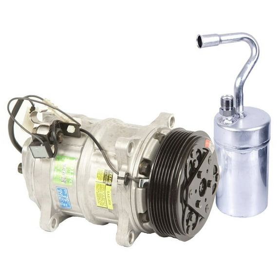 OEM AC Compressor w/ A/C Clutch & Drier For Volvo 850 S70 V70 & C70 - BuyAutoParts