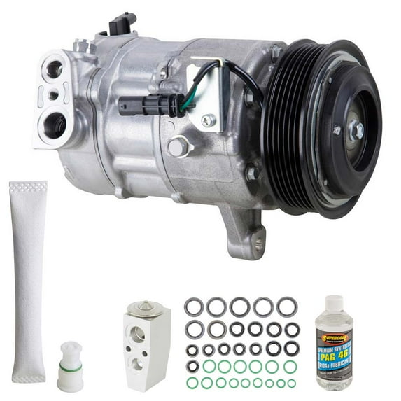 OEM AC Compressor w/ A/C Repair Kit For 2016 Cadillac ATS CTS & Chevy Camaro 3.6L Non-Turbo V6 - BuyAutoParts