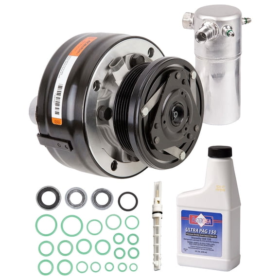 OEM AC Compressor w/ A/C Repair Kit For Chevy Caprice Buick Roadmaster & Olds Custom Cruiser B-Body - BuyAutoParts