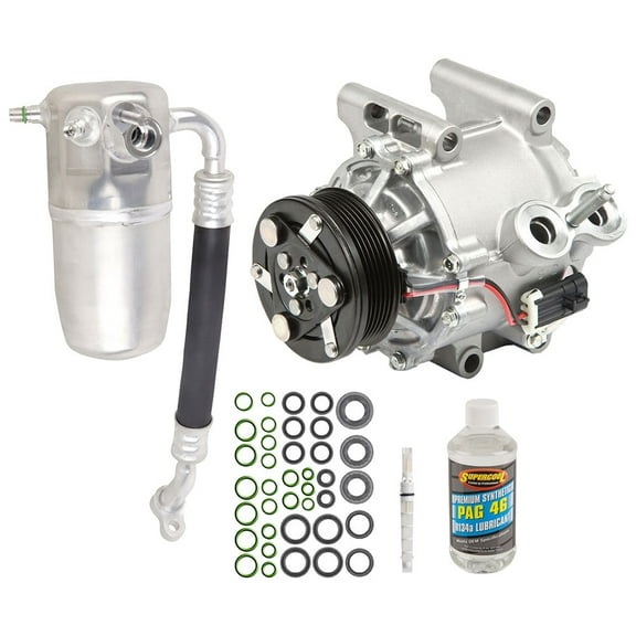 OEM AC Compressor w/ A/C Repair Kit For Chevy Trailblazer GMC Envoy Buick Rainier Isuzu Ascender Saab 9-7x Olds Bravada - BuyAutoParts