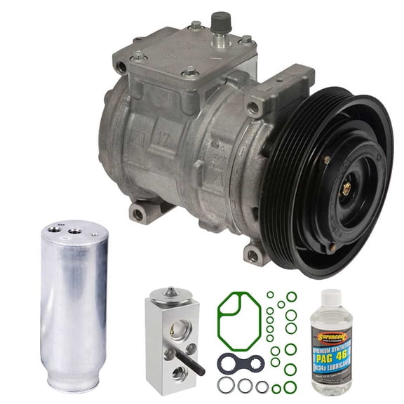 OEM AC Compressor w/ A/C Repair Kit For Dodge Intrepid & Chrysler Concorde 2.7L V6 1998 1999 2000 2001 2002 - BuyAutoParts