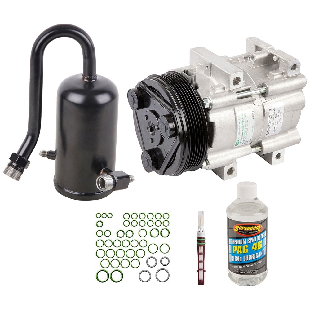 OEM AC Compressor w/ A/C Repair Kit For Ford F150 F250 F350 & Bronco 5 ...