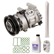OEM AC Compressor w/ A/C Repair Kit For Hyundai Accent & Kia Rio 2012 2013 2014 - BuyAutoParts
