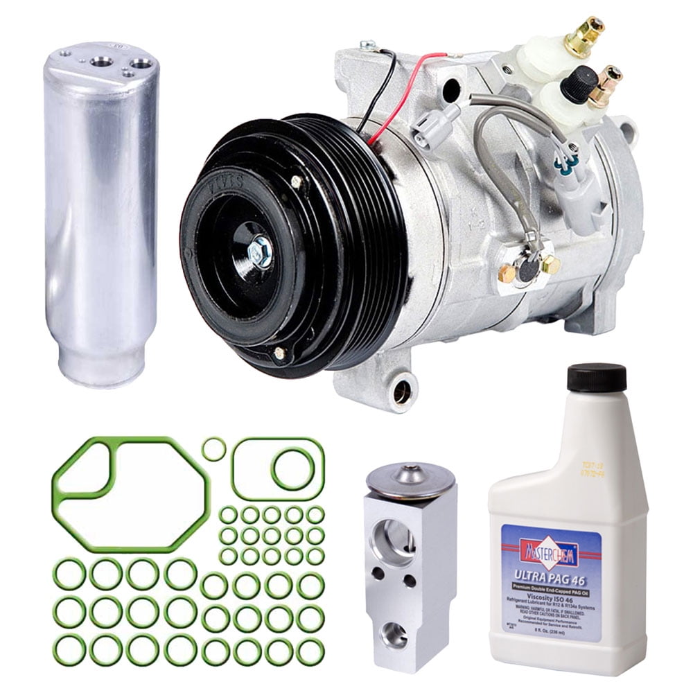 OEM AC Compressor w/ A/C Repair Kit For Toyota Sequoia 2001 2002 2003 ...
