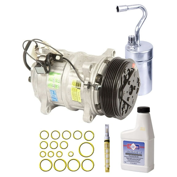 OEM AC Compressor w/ A/C Repair Kit For Volvo 850 S70 V70 & C70 P80 - BuyAutoParts