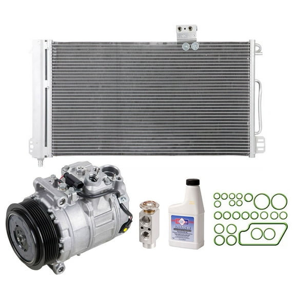 OEM AC Compressor w/ Condenser & Drier For Mercedes SLK280 SLK300 SLK350 & SLK55 AMG - BuyAutoParts