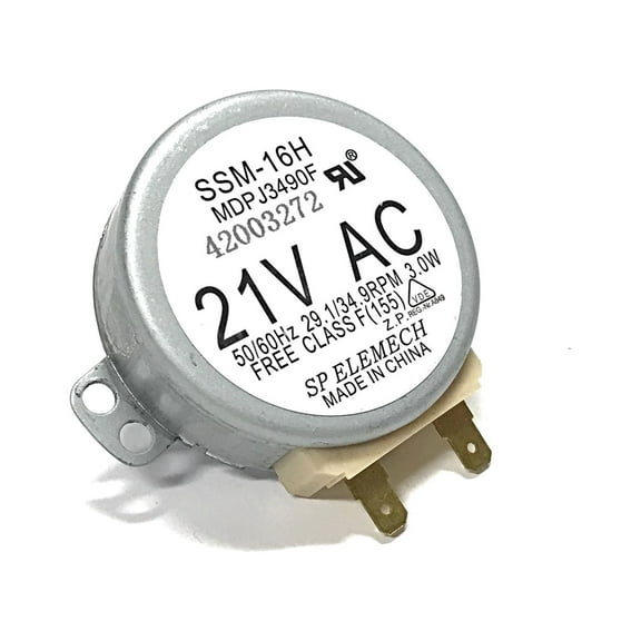 OEM Amana Microwave Turntable Motor Originally Shipped With AMV6167BDB, AMV6167BDS