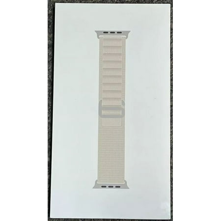 OEM Apple Watch Band Alpine Loop (49mm) Starlight Medium(Fits 145mm-190mm wrist)-New Just Box is Open.