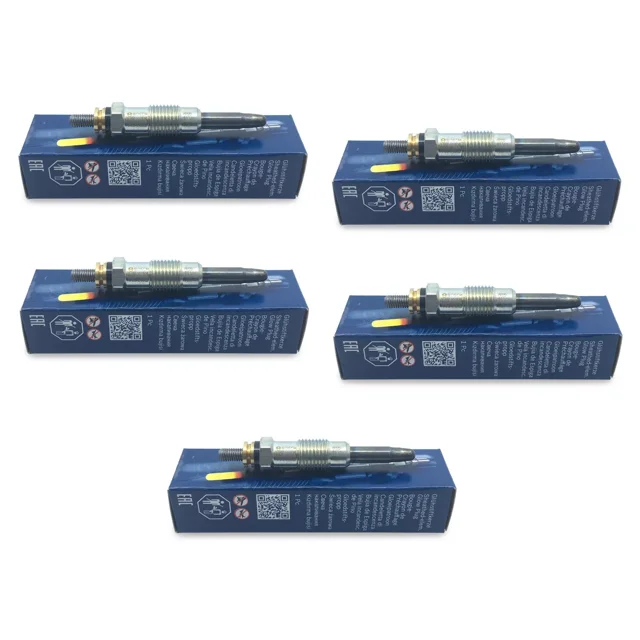 OEM BOSCH 5 Pack Diesel Engine Glow Plug Set For Mercedes 300CD 300D