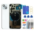 thumbnail image 1 of OEM Back Glass Replacement for iPhone 15 Plus (6.7-Inch) – With Pre-Installed Plate & Flex Cable – Includes Repair Tools(Blue), 1 of 6