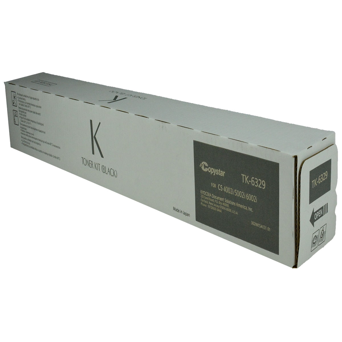 OEM Copystar TK-6329 (1T02NK0CS0) Toner Cartridge, BLACK, 35K YIELD - for use in Copystar CS-4002I printer, CS-4003I printer, CS-5002I printer, CS-5003I printer, CS-6002I printer, CS-6003I