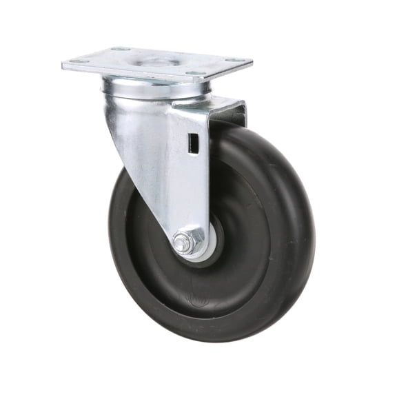 Mavrik 5 in Black Swivel Plate Caster