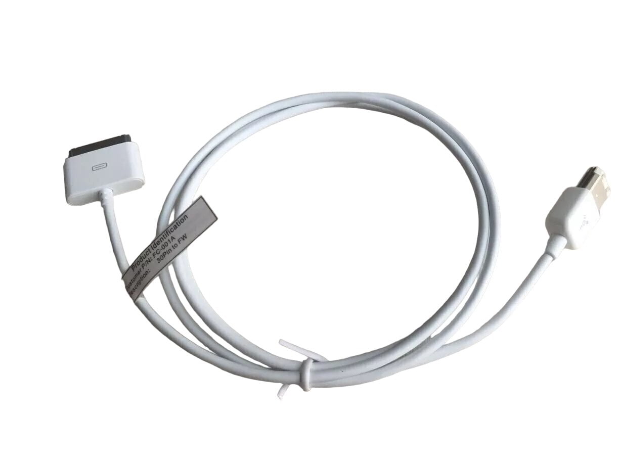 a*i様 Apple iPod dockコネクター USB FireWireケー OEM FireWire to 30-Pin Apple iPod Cable Dock Connector Cord