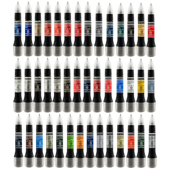 OEM Ford Touch Up Paint Electric Gold Paint Code: LP + Clear Coat kit