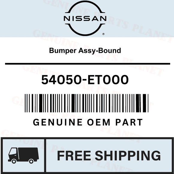 OEM GENUINE NISSAN SENTRA 2007-2012 Bumper, Strut Bumper - 54050-ET000