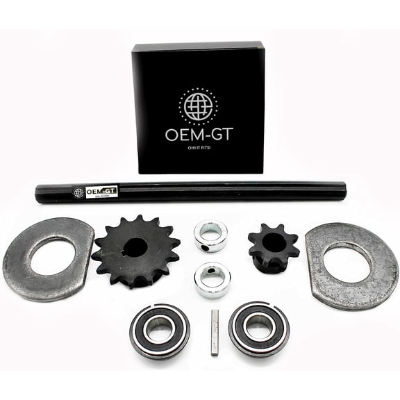 OEM-GT Go Kart/Minibike Complete Jackshaft Kit 5/8" X 10" for 40/41 Chain.