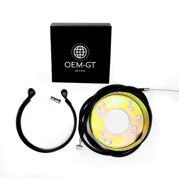 OEM-GT NEW Go Kart, Mini Bike Brake 4.5" Band And Drum With Heavy Duty Cable.