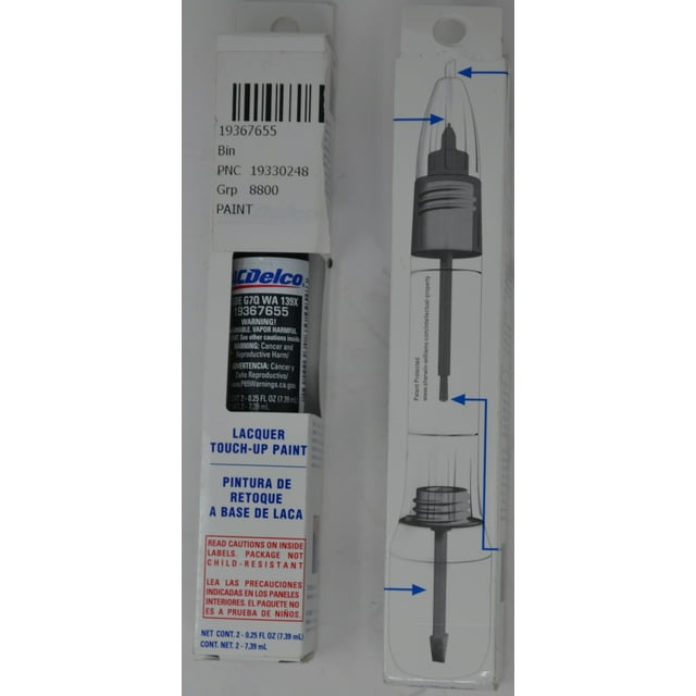 OEM Genuine GM ACDelco 4 in1 Touch Up Paint CODE G7Q WA139X NIGHTFALL