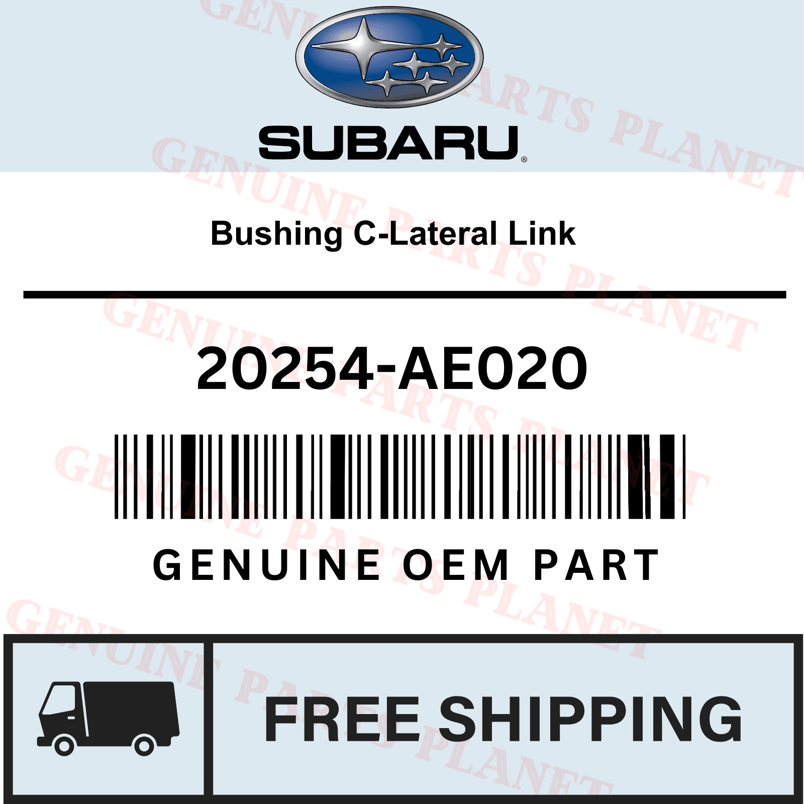 OEM Genuine Subaru 20002021 Bushing CLateral Link 20254AE020
