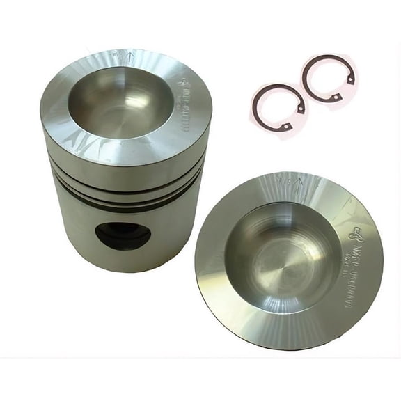 OEM Grade 100.96mm Engine Piston Compatible with Massey Ferguson 275/283/290/294/383/390/394/690/194/ 3060 Tractor 1977-1997 4.248 4.06L 4-Cylinder Naturally Aspirated Diesel Standard
