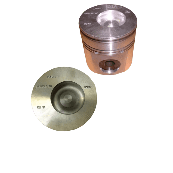 OEM Grade 102.5mm Engine Piston Compatible with Case 621C Wheel Loader B Series 1989-2005 5.9L 6-Cylinder Turbocharged Aftercooled Diesel 0.50mm Oversize 3802764 3928674 3928673 3919044