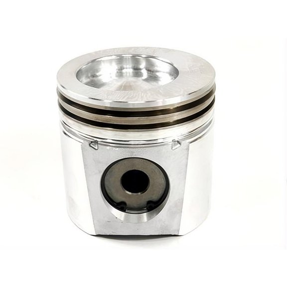 OEM Grade 116mm High Compression Engine Piston With Pin Compatible with John Deere 6081 1996-2004 PowerTech 8.1L 494 CID 6-Cylinder Turbocharged Diesel Standard Bore RE64509 DZ114645