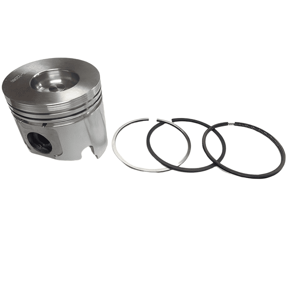 OEM Grade 88.0mm Engine Piston Compatible with Case CX33C/CX37C Mini Excavator TNV88 2.19L 4-Cylinder Naturally Aspirated Diesel Standard 129005-22080 2004-2015 3TNV88 4TNV88 90.0mm
