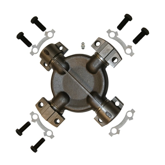 OEM Grade 8C Low Wing Threaded U-Joint Compatible with 1948-1998 Ford F600 F700 F800 L-Series LT9000 Freightliner Crane Carrier IHC Cat JD Heavy Truck B8QH4635A C4AZ4635A 152275R91