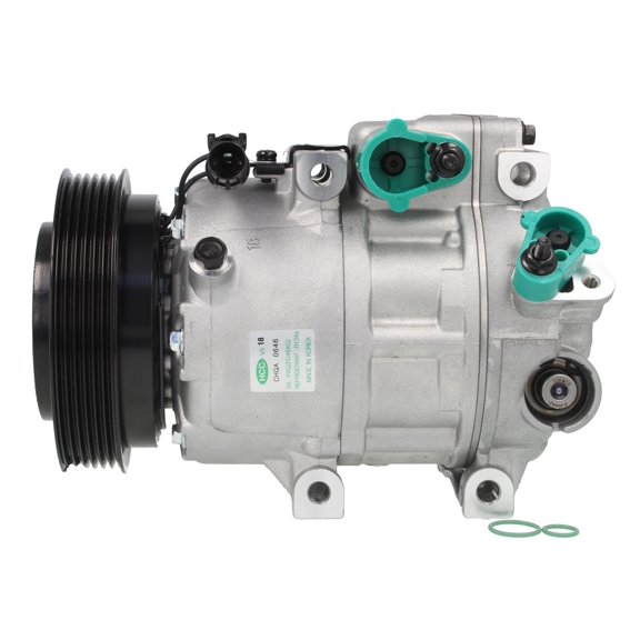 OEM Grade A/C Compressor Compatible with 2007-2012 Hyundai Veracruz GLS 3.8L V6 G6DA Doowon DVE18 Replaces 97701-2B200 / 977012B200 977013K120 97701-2B201 97701-3K220 977012B300