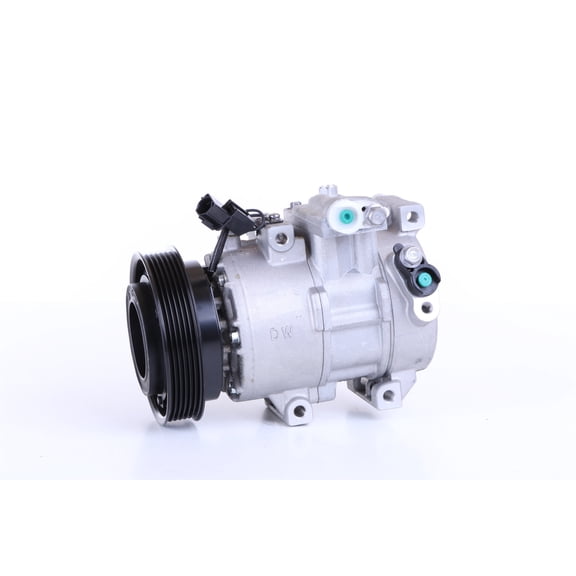 OEM Grade A/C Compressor Compatible with 2012-2017 Hyundai Accent 1.6L L4 G4FJ G4FD Doowon DV12 Replaces 977011R000 977011R001
