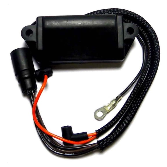 OEM Grade CD2 Power Pack No RPM Limit Ignition Compatible with 1993-2007 Johnson Evinrude 9.9 10 15HP 2-Cylinder Cross Flow 2.375 Bore Outboard Motor 0584783 0586798 113-4783