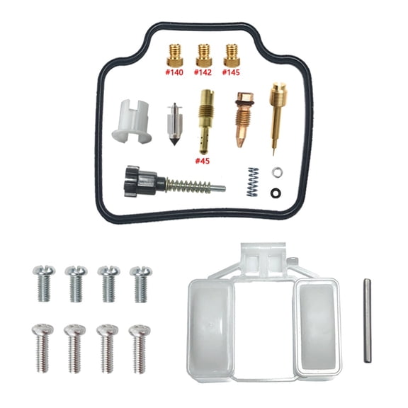 OEM Grade Carburetor Rebuild Kit Compatible with 2004-2009 Honda CBF250 250cc Keihin Carb