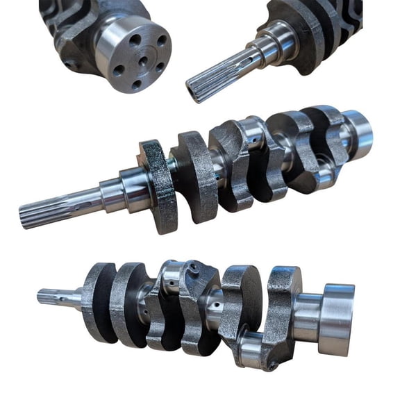 OEM Grade Crankshaft Compatible with Kubota U17/BX2360/BX2380 D902 0.9L 3-cyl Diesel 2010-2023 73.6mm Stroke Forged Steel Without Gear 1G962-23012