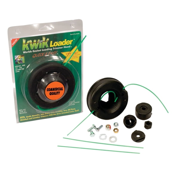 OEM Grade Fixed Dual Line Trimmer Head Compatible with Homelite ST145 ST155 ST175 McCulloch Poulan Ryobi KL450A 385-629 11826 ST175BC ST185 ST285 MAC15RT MAC2815 GT115T-17C XT20T-40