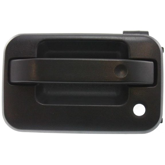 OEM Grade Front Left Exterior Door Handle Compatible with 2004-2014 Ford F-150 Lincoln Mark Textured Black With Key Hole CL3Z1522405BC CL3Z1522405BB 9L3Z1522405BA FX2 FX4 King Ranch
