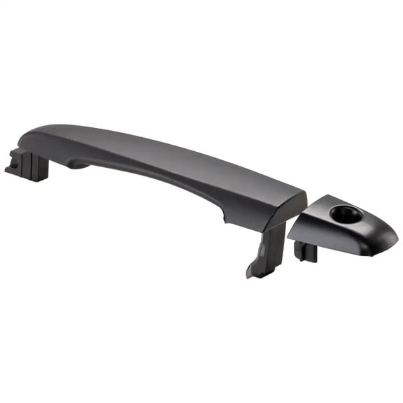 OEM Grade Front Left Exterior Door Handle Compatible with 2005-2014 Cadillac CTS Cadillac STS Primed Paintable With Key Hole 20806427 3.0L 3.6L Base Luxury Performance Platinum