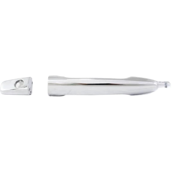 OEM Grade Front Left Exterior Door Handle Compatible with 2008-2017 Mitsubishi Lancer Chrome Without Key Hole 5716A013XA-PFM De ES ES Sportback Evolution Final Edition Evolution Gsr