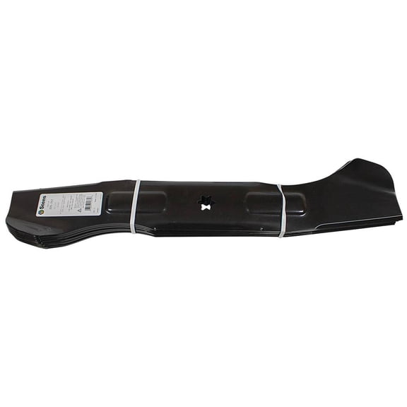 OEM Grade Hi-Lift Blade 23-1/4 In 6 Pack 6 Pt Star Hole Compatible with Cub Cadet Troy-Bilt Craftsman MTD Huskee Murray MTD Gold 46 In Deck Riding Mower Replaces 942-04244A 742-04290A