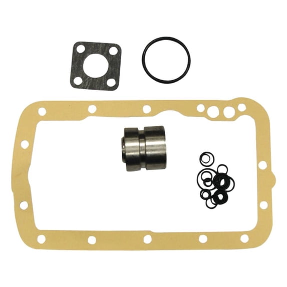 OEM Grade Hydraulic Lift Cover Repair Kit Compatible with Ford 600 601 800 801 900 901 2000 4000 Tractor 3 Inch Piston Gasket Set 1955-1964 4-Cyl Replaces LCRK55/64 3B5564